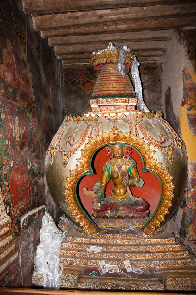 19-Statue in the Stupa.jpg - Statue in the Stupa